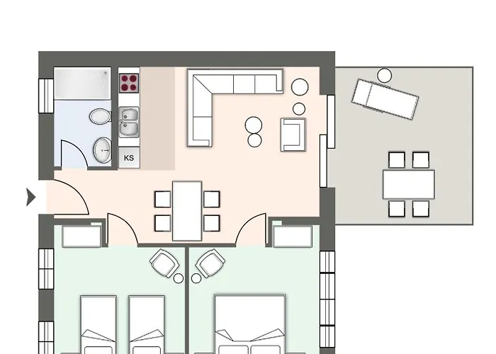 Appartamento Alte Schule Welt